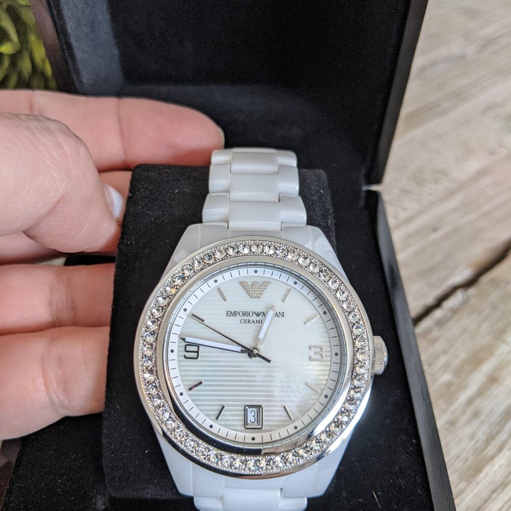 EMPORIO ARMANI BRAND NEW Ceramica Watch